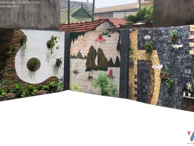 Nghệ thuật của tranh đá tự nhiên