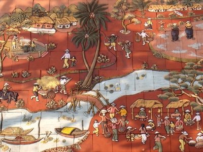 Tranh gốm – Bức họa nghệ thuật độc đáo lâu đời