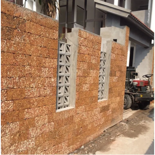 Đá Ong Vàng Ốp Tường 10X20