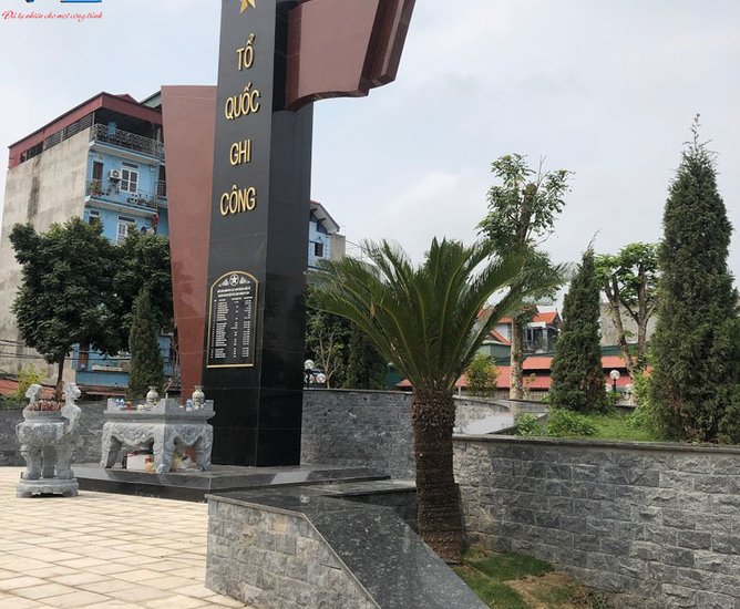 Cung cấp đá ốp lát cho công trình tưởng niệm tại làng Trung Văn
