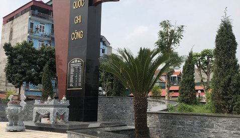 Cung cấp đá ốp lát cho công trình tưởng niệm tại làng Trung Văn