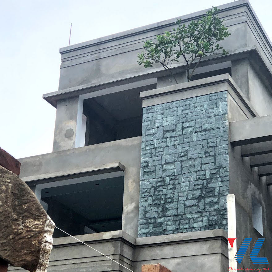 Đá bóc lồi xanh 10x20 - Đá tự nhiên ốp lát cao cấp tại Hà Nội